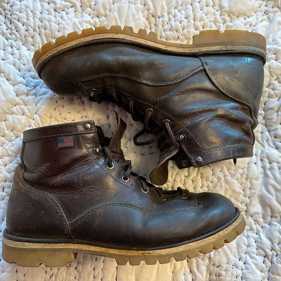 Men\'s Brown Leather Boots